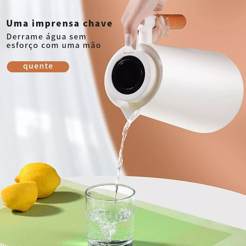 Garrafa Térmica com Visor Digital 1L - Hot Cold Mezuna©