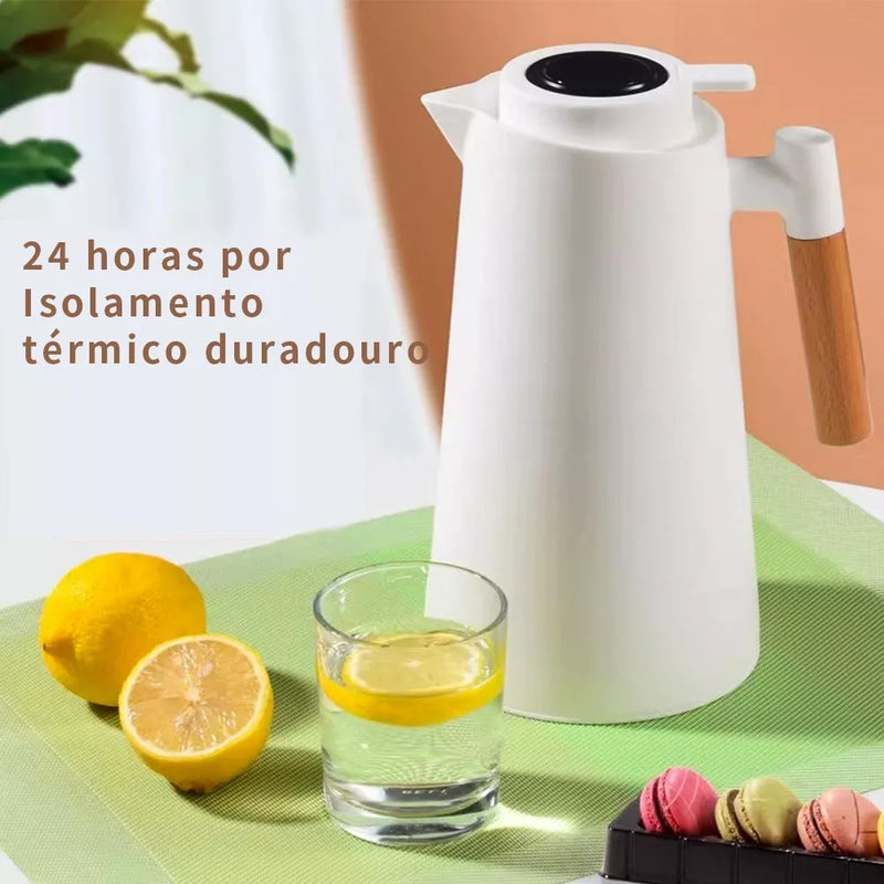 Garrafa Térmica com Visor Digital 1L - Hot Cold Mezuna©